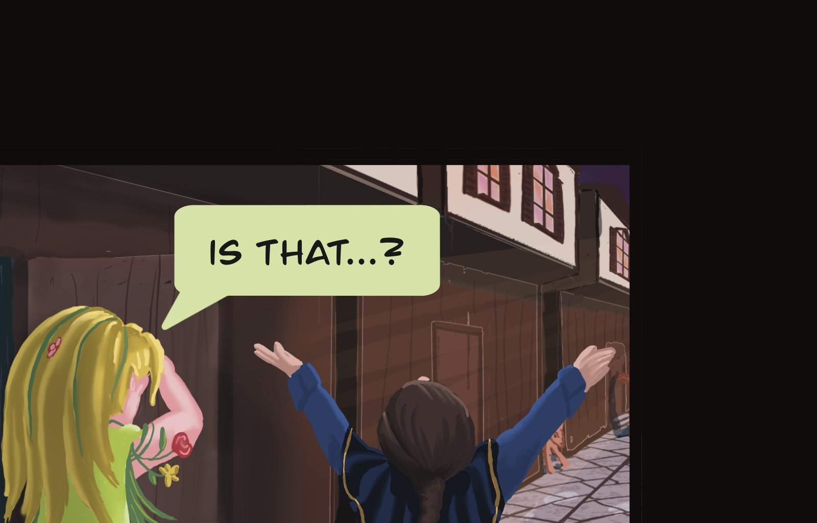 Sage Eyes: The Light Thief - Episode 5, Page 42: Chapter 5 Cloudy Skies