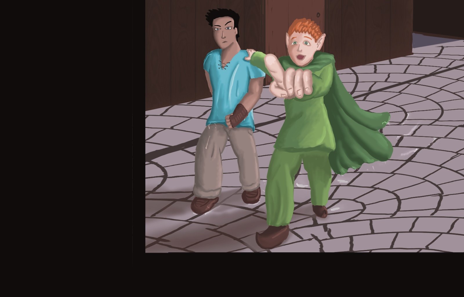 Sage Eyes: The Light Thief - Episode 5, Page 42: Chapter 5 Cloudy Skies