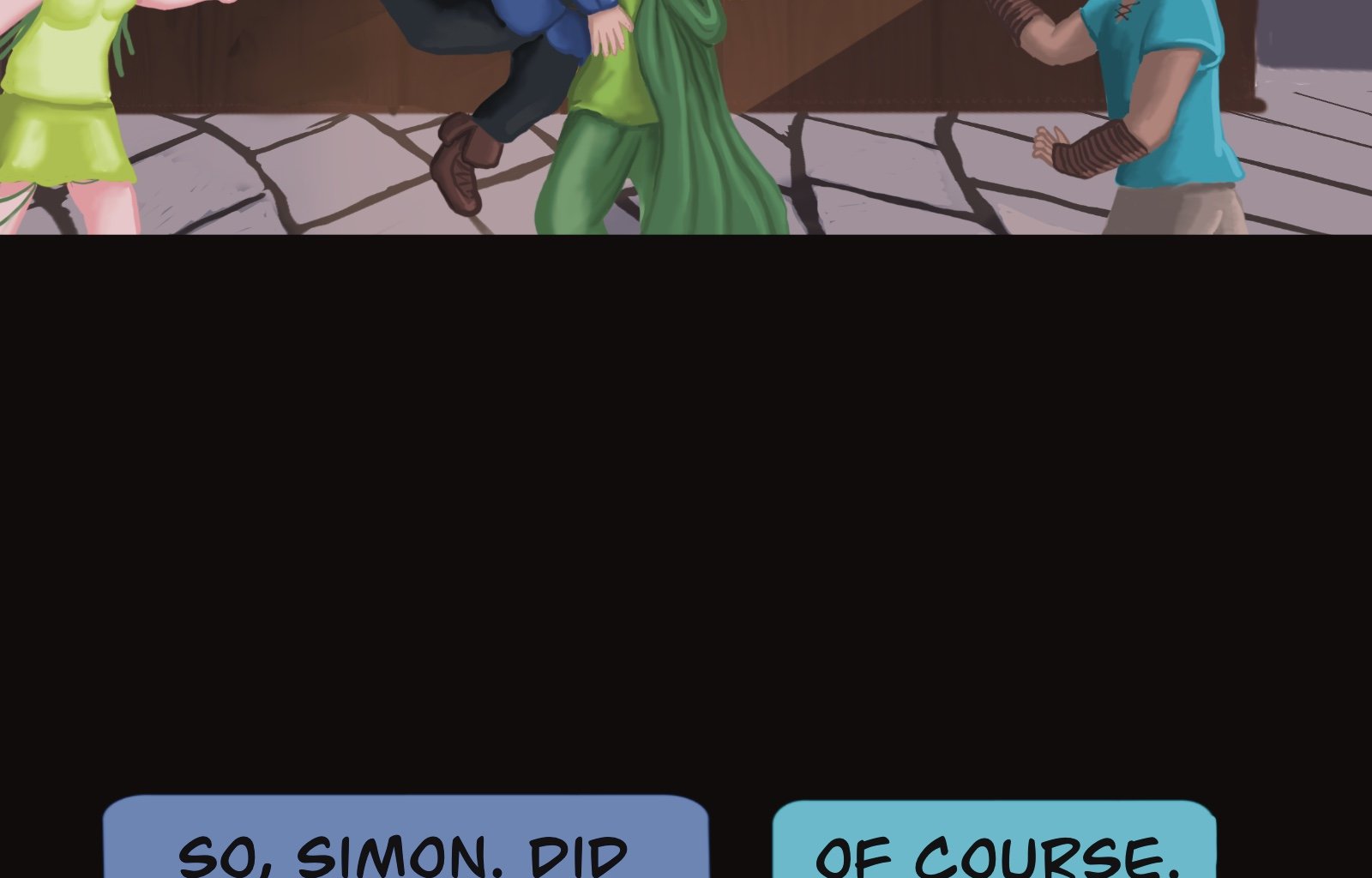 Sage Eyes: The Light Thief - Episode 5, Page 43: Chapter 5 Cloudy Skies