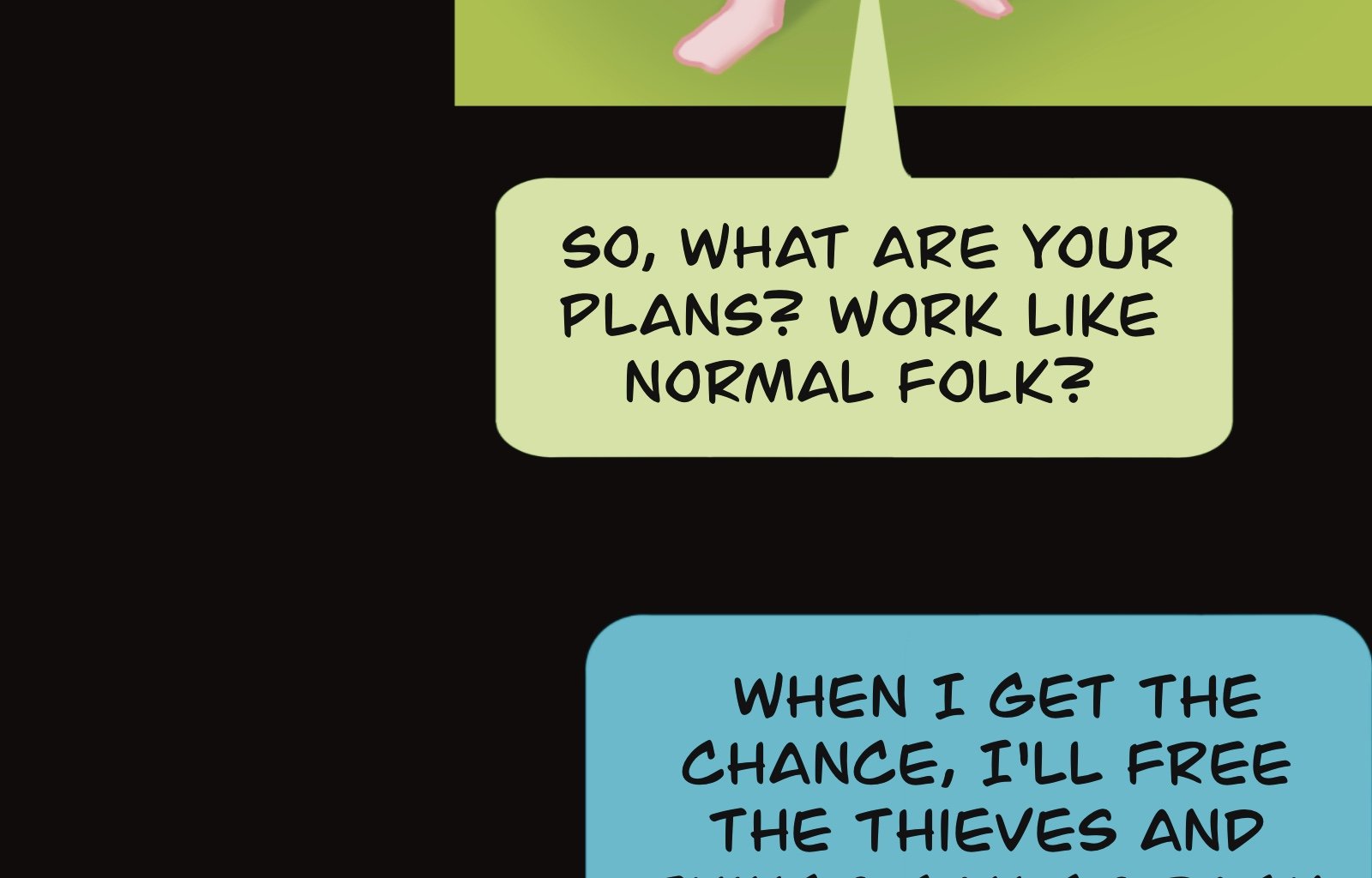 Sage Eyes: The Light Thief - Episode 5, Page 44: Chapter 5 Cloudy Skies