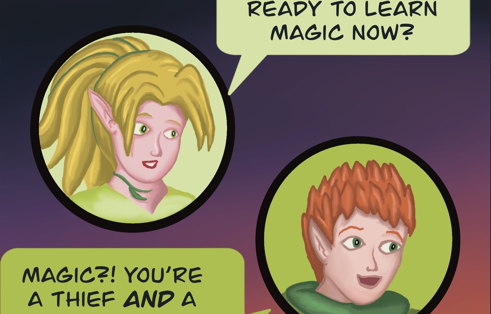 Sage Eyes: The Light Thief - Episode 5, Page 45: Chapter 5 Cloudy Skies