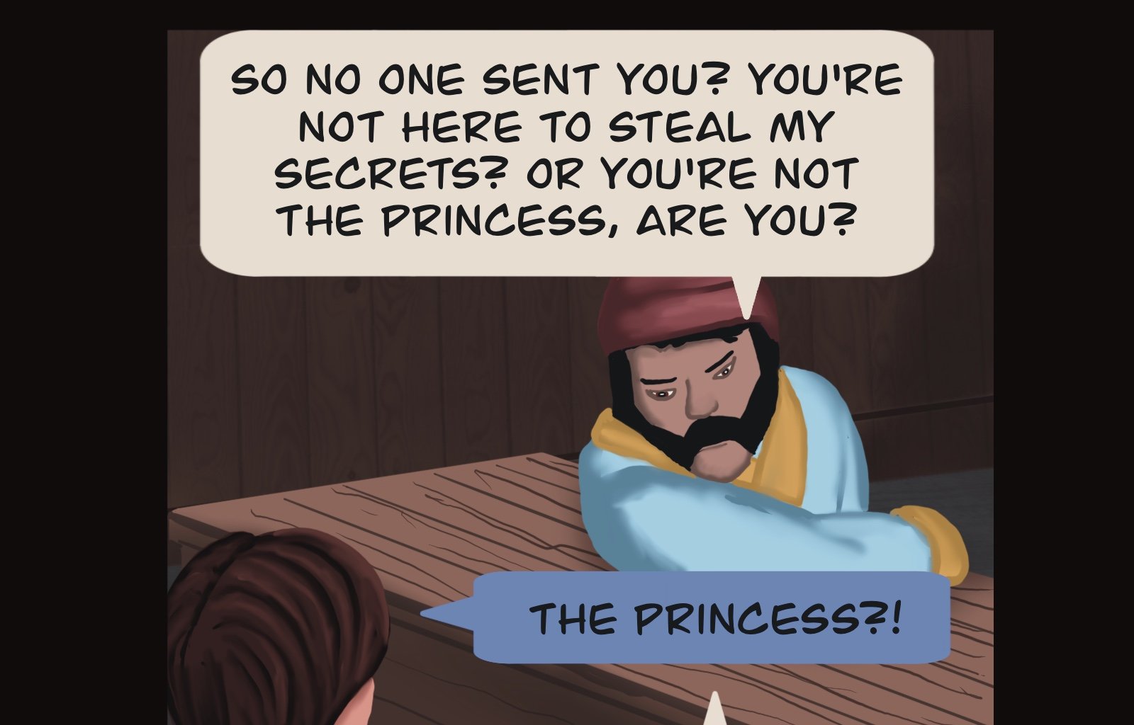 Sage Eyes: The Light Thief - Episode 6, Page 3: The Dress