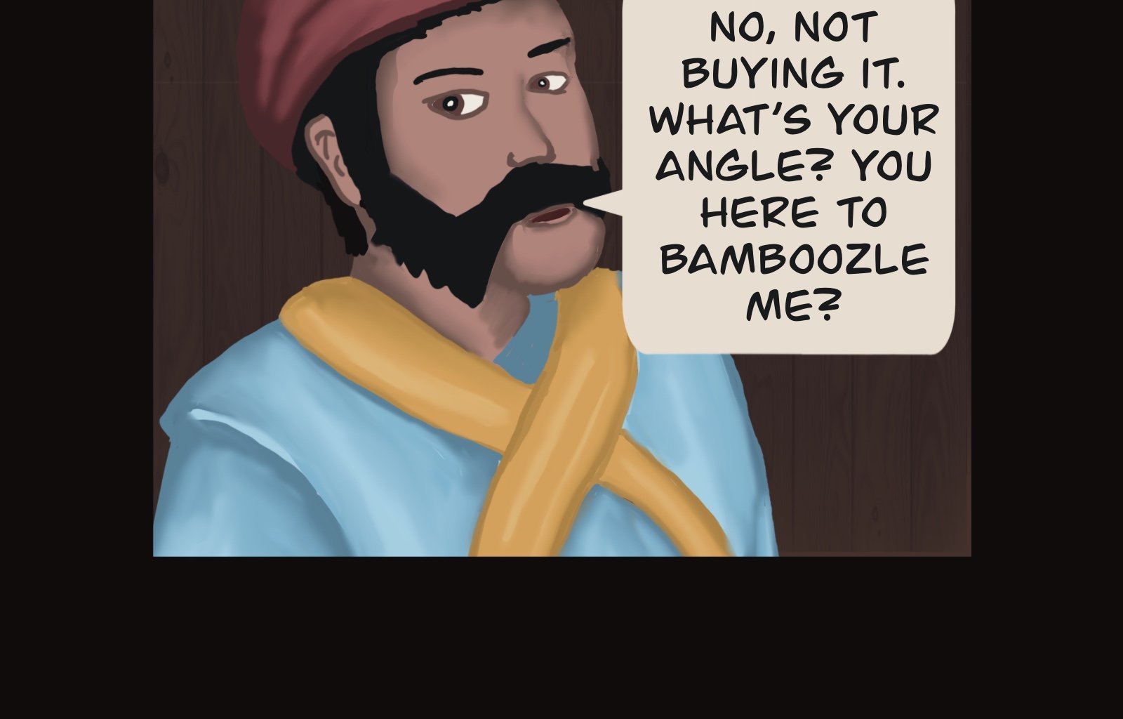 Sage Eyes: The Light Thief - Episode 6, Page 3: The Dress