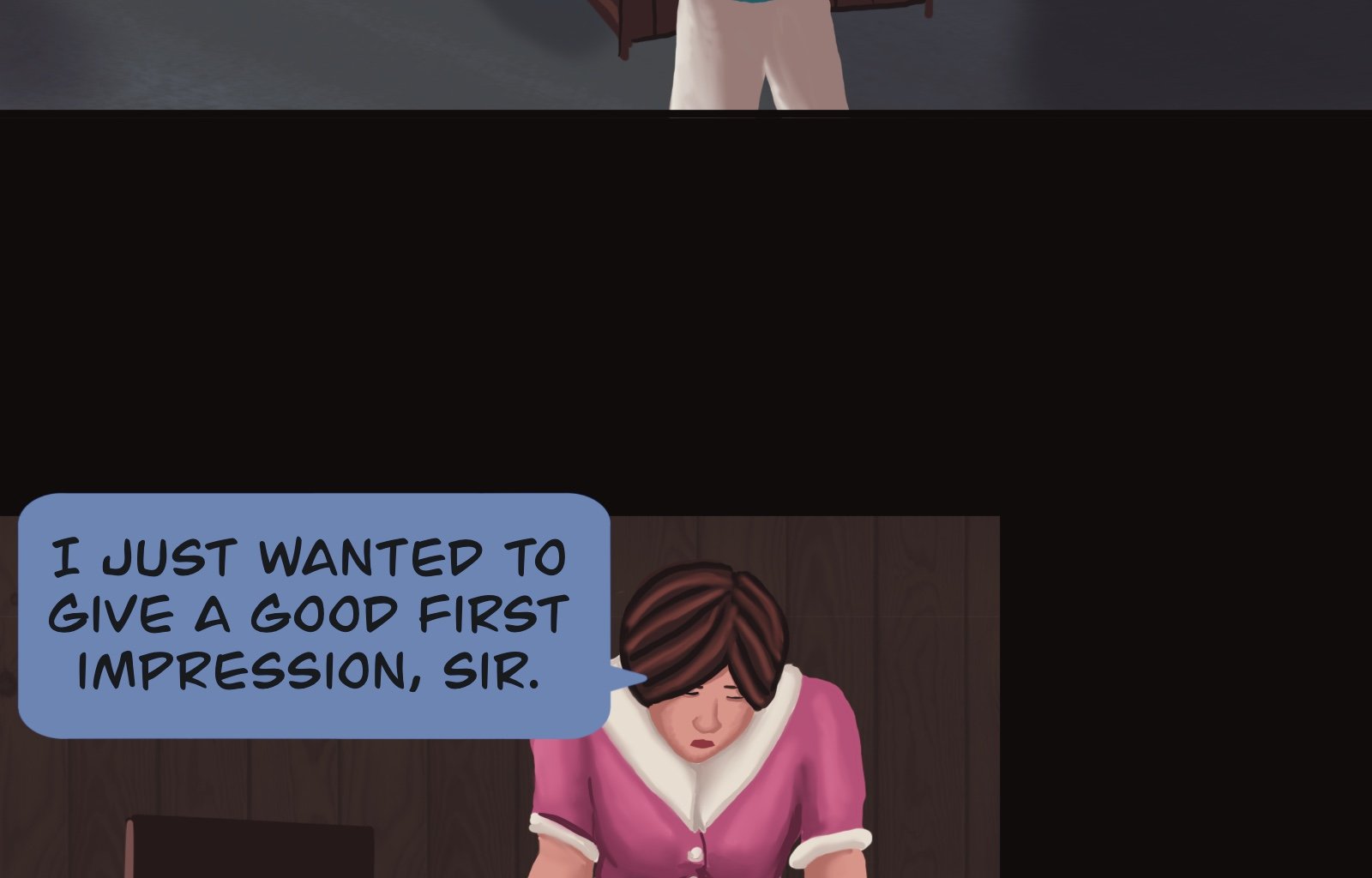 Sage Eyes: The Light Thief - Episode 6, Page 4: The Dress