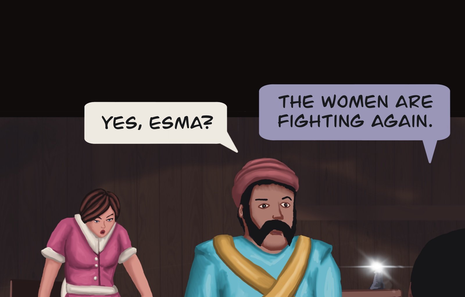 Sage Eyes: The Light Thief - Episode 6, Page 4: The Dress