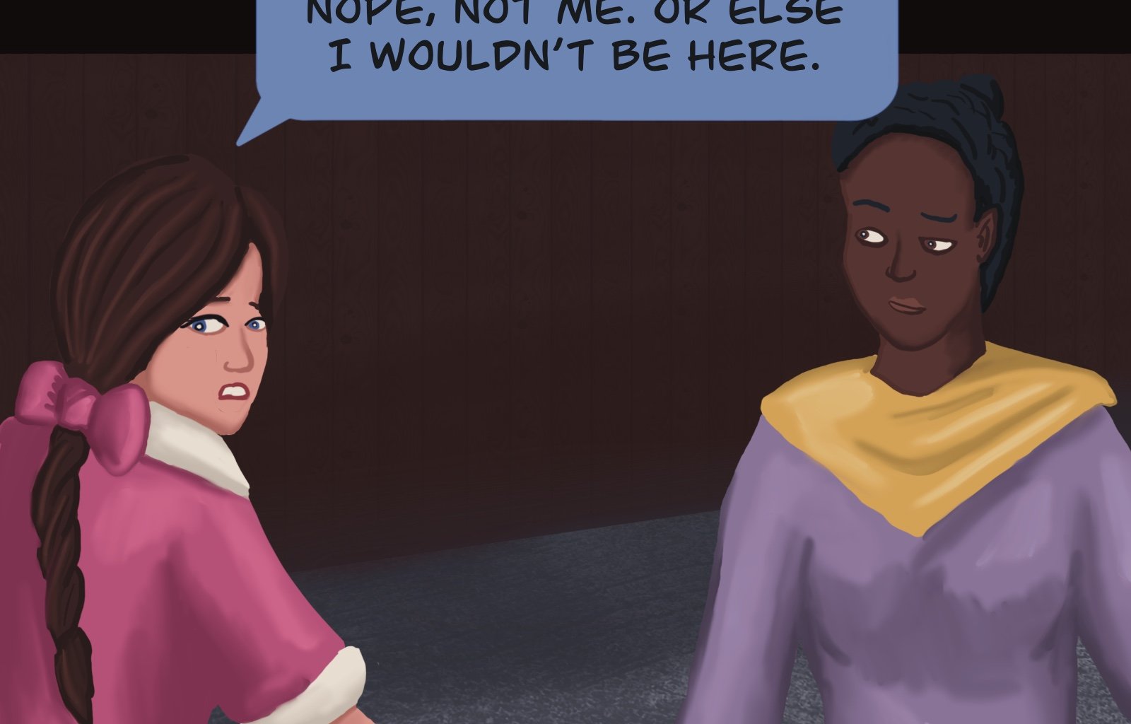 Sage Eyes: The Light Thief - Episode 6, Page 8: The Dress