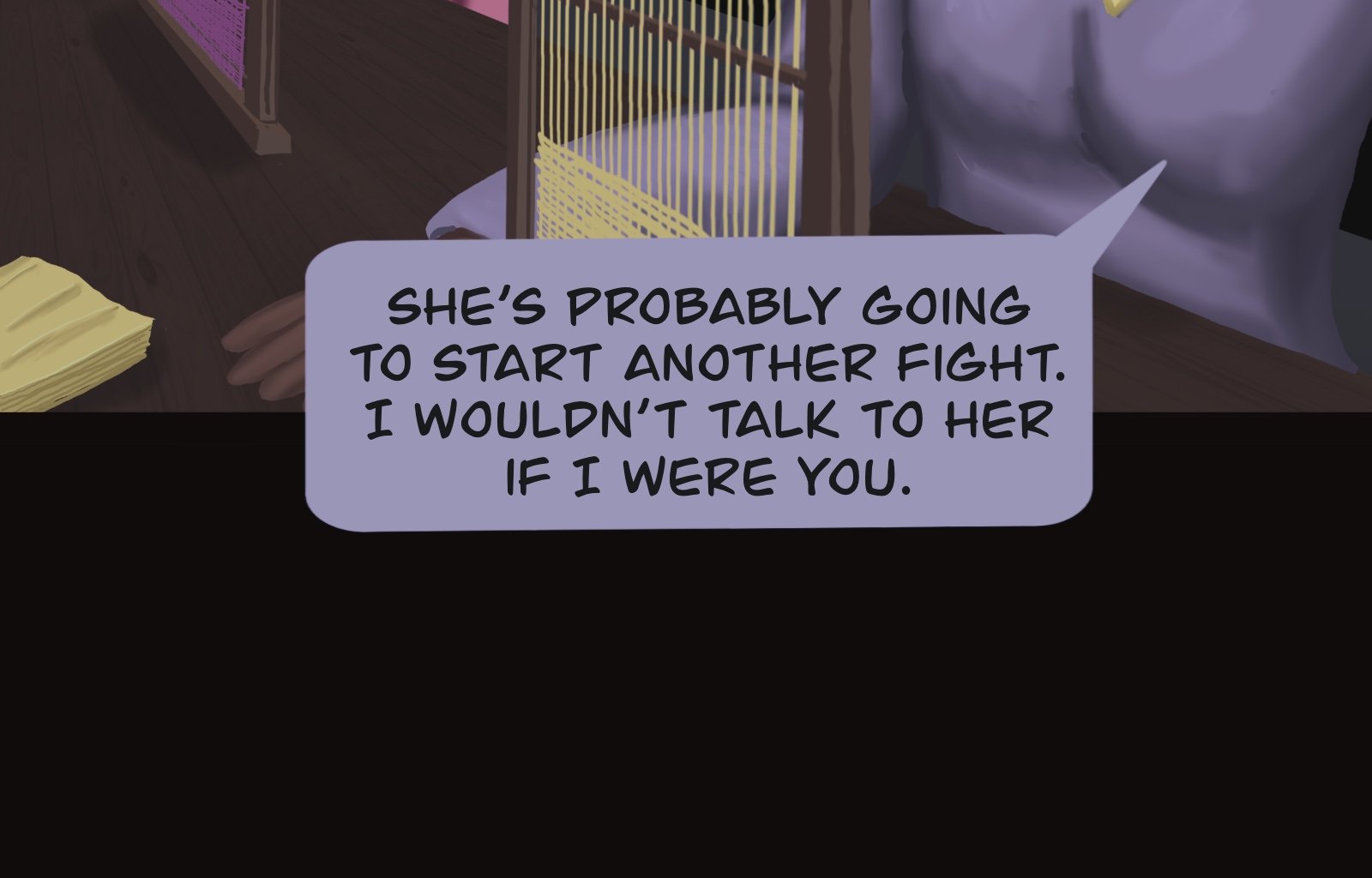 Sage Eyes: The Light Thief - Episode 6, Page 14: The Dress