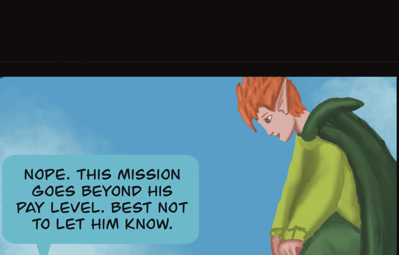 Sage Eyes: The Light Thief - Episode 6, Page 16: The Dress