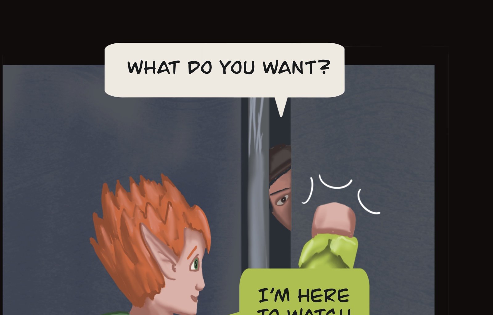 Sage Eyes: The Light Thief - Episode 6, Page 17: The Dress