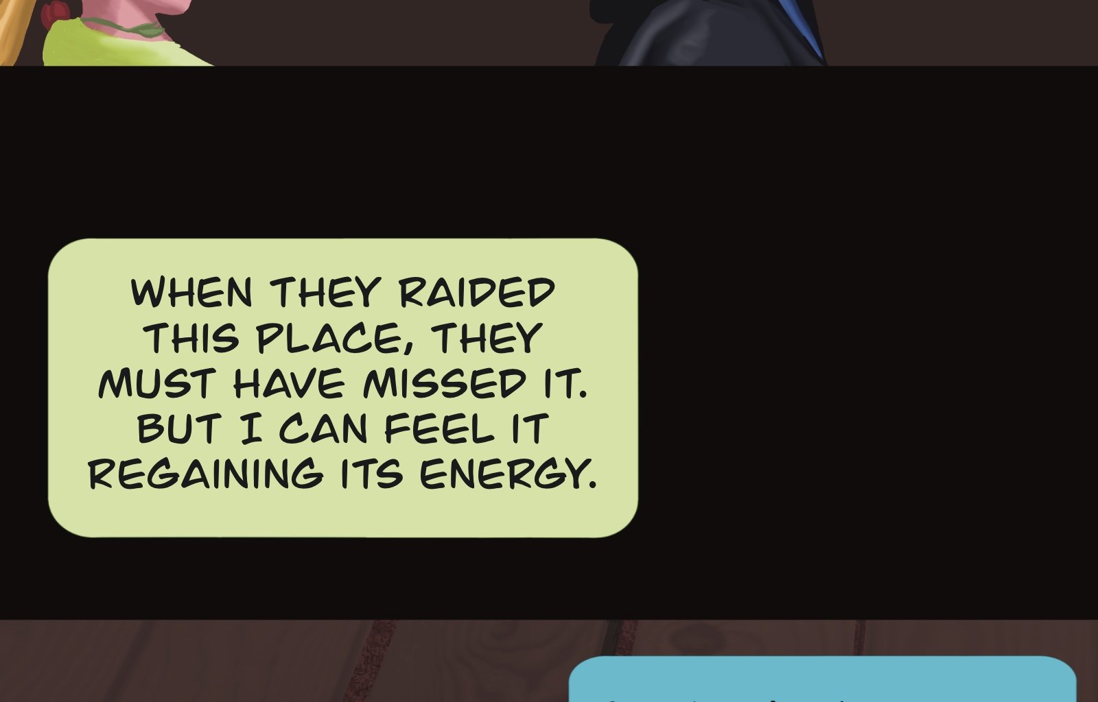 Sage Eyes: The Light Thief - Episode 6, Page 22: The Dress