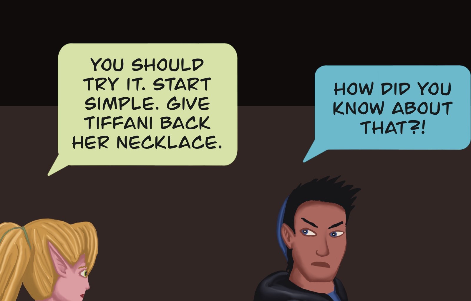 Sage Eyes: The Light Thief - Episode 6, Page 22: The Dress