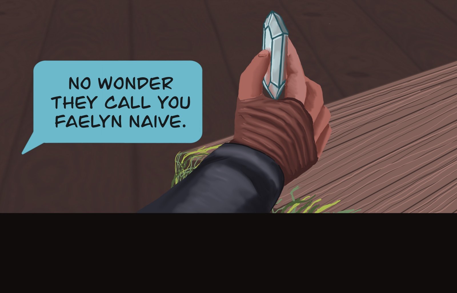 Sage Eyes: The Light Thief - Episode 6, Page 22: The Dress