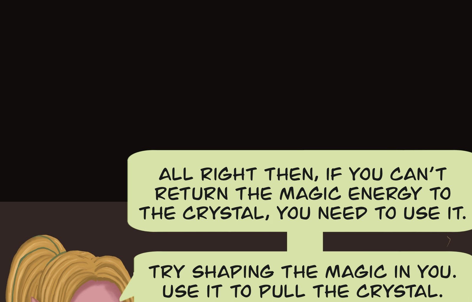 Sage Eyes: The Light Thief - Episode 6, Page 23: The Dress