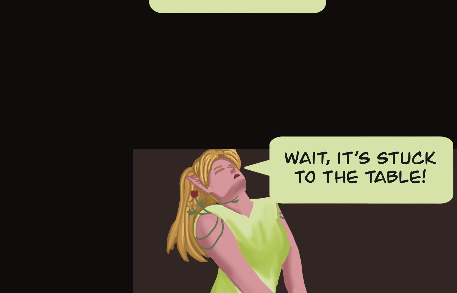 Sage Eyes: The Light Thief - Episode 6, Page 23: The Dress