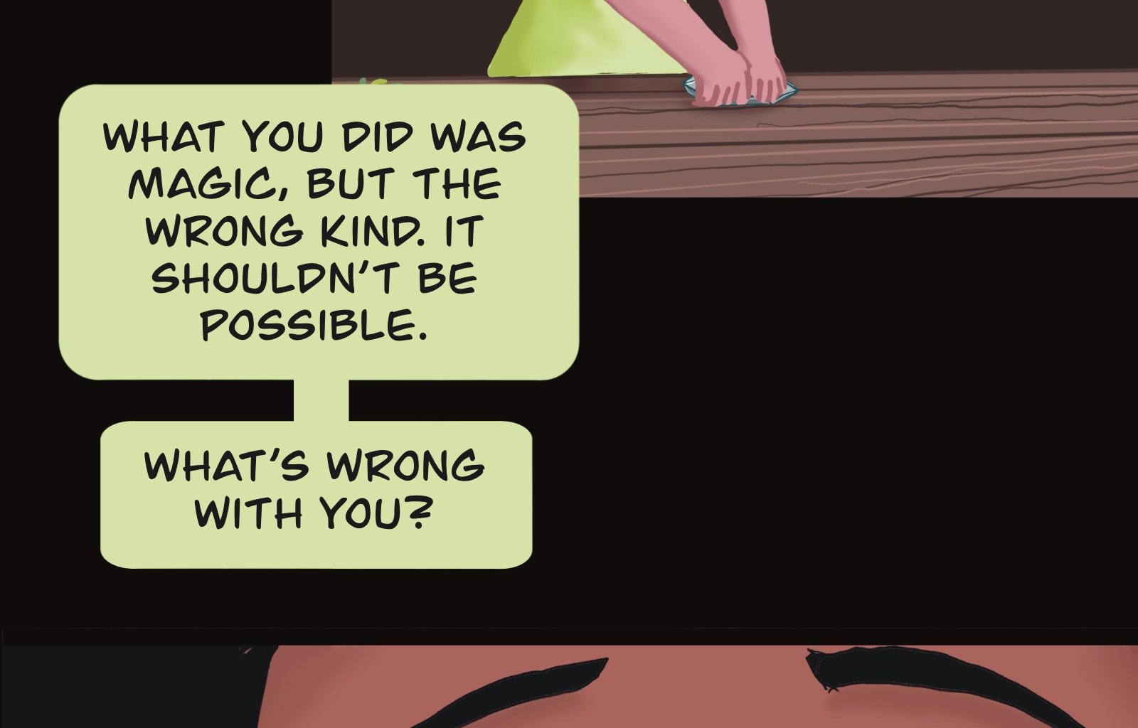 Sage Eyes: The Light Thief - Episode 6, Page 23: The Dress