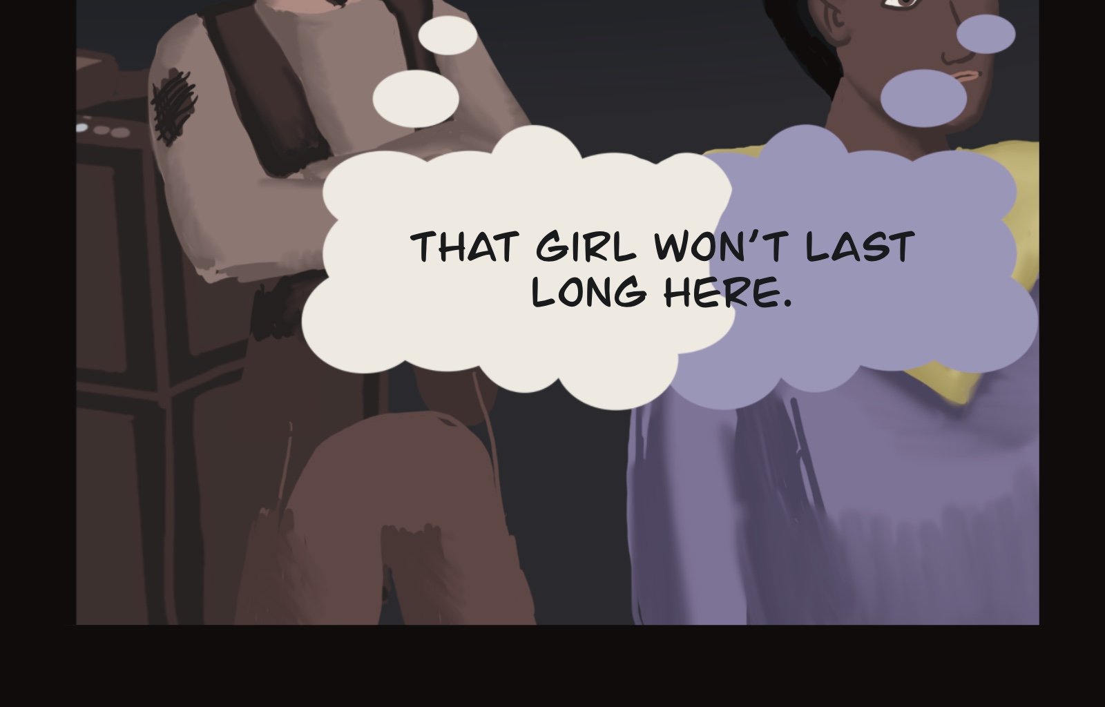 Sage Eyes: The Light Thief - Episode 6, Page 25: The Dress