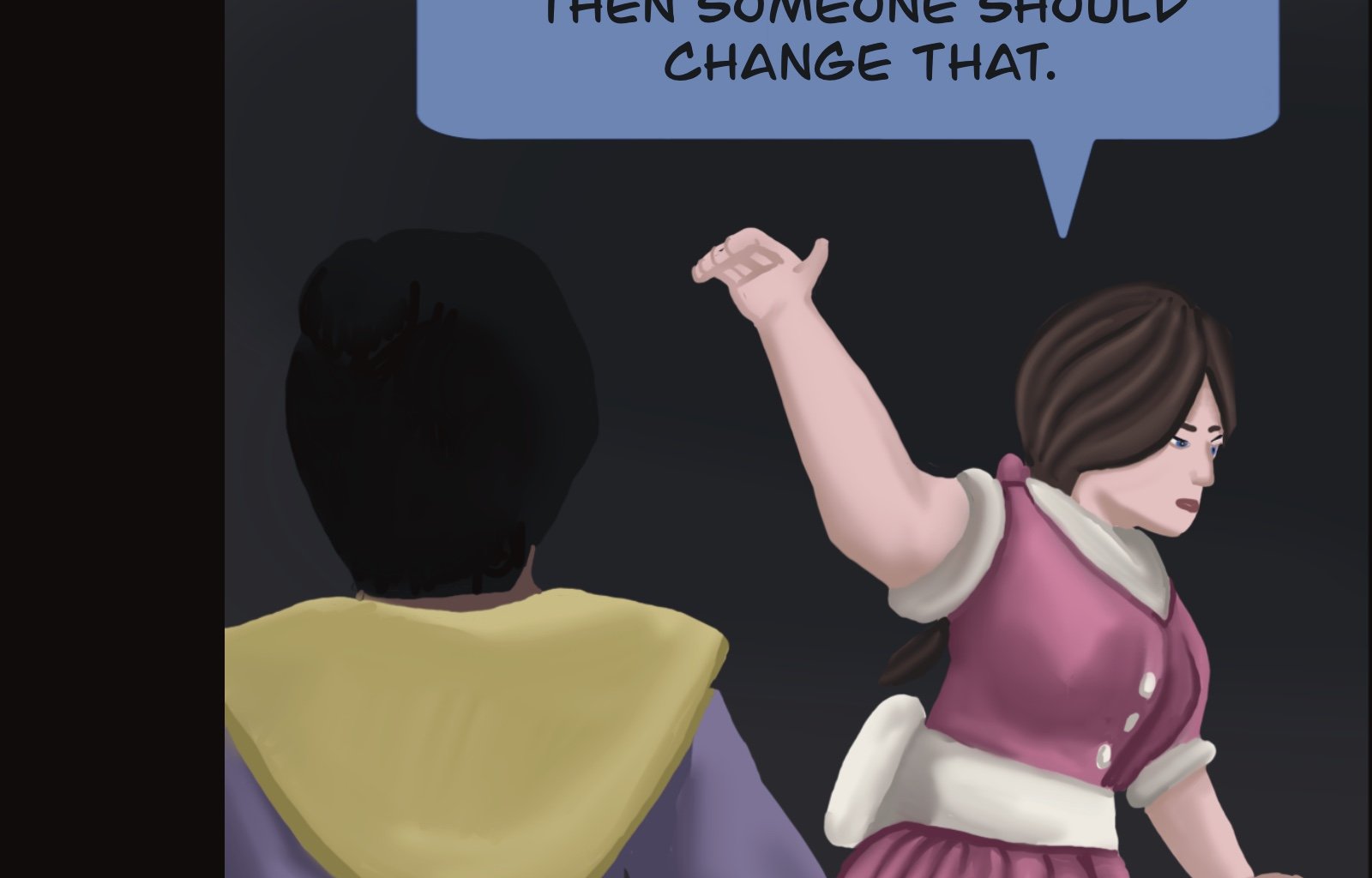 Sage Eyes: The Light Thief - Episode 6, Page 25: The Dress