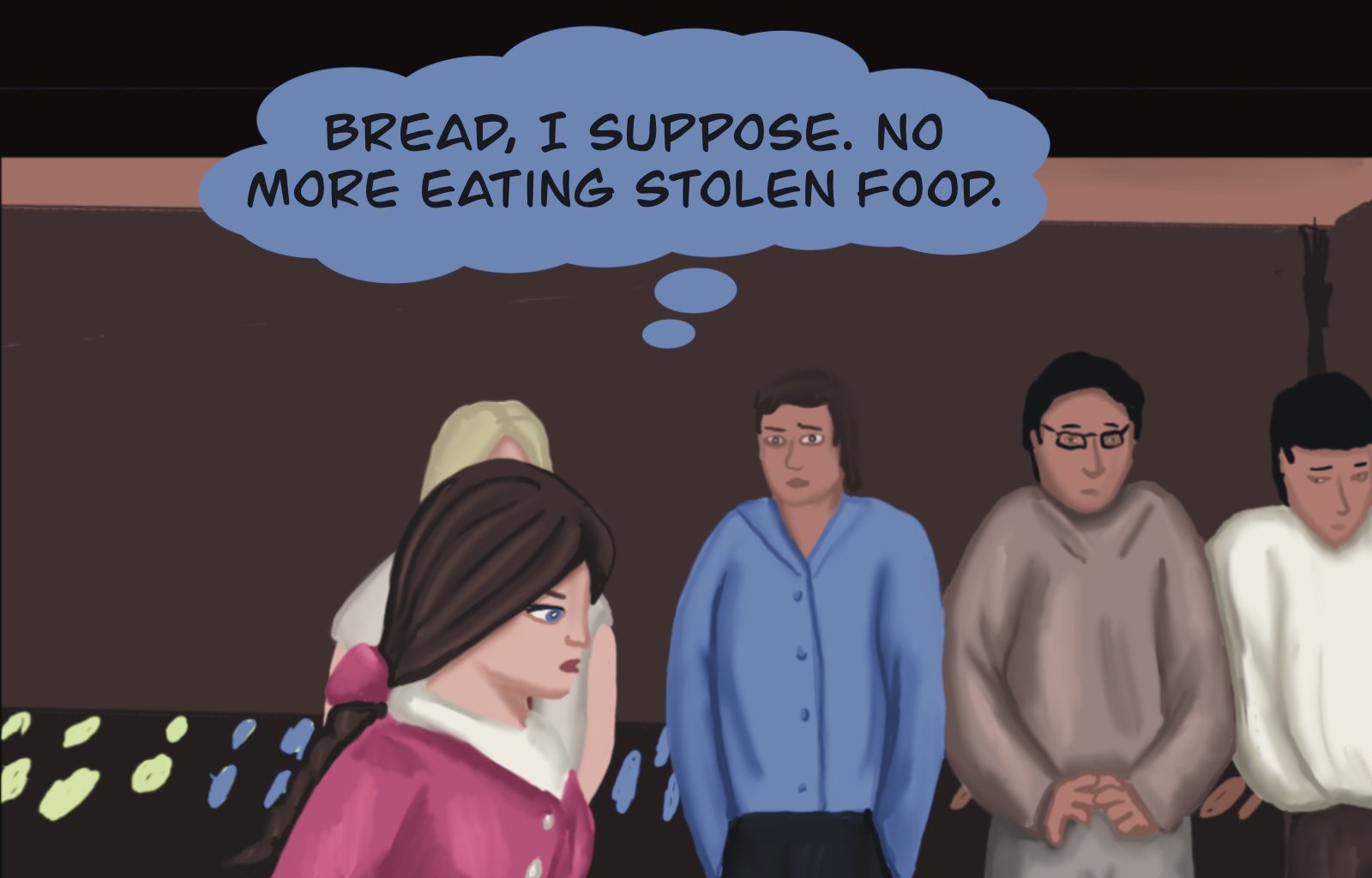 Sage Eyes: The Light Thief - Episode 6, Page 27: The Dress