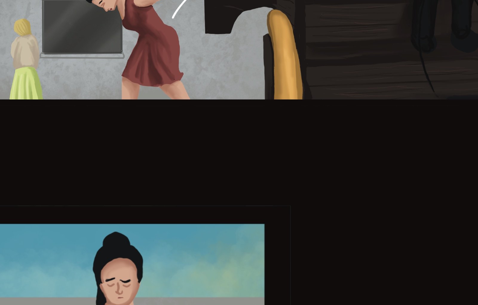 Sage Eyes: The Light Thief - Episode 6, Page 30: The Dress