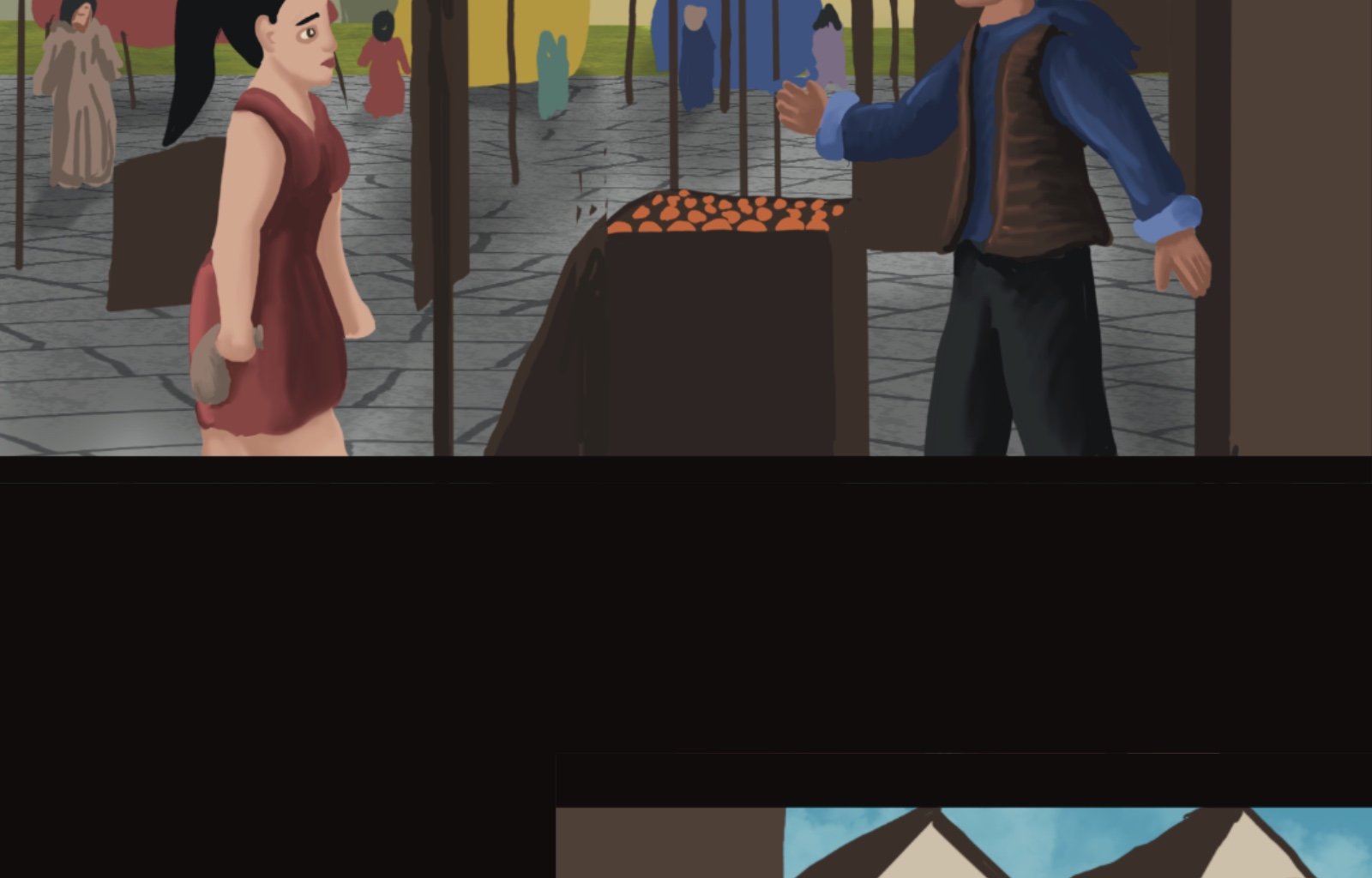 Sage Eyes: The Light Thief - Episode 6, Page 31: The Dress