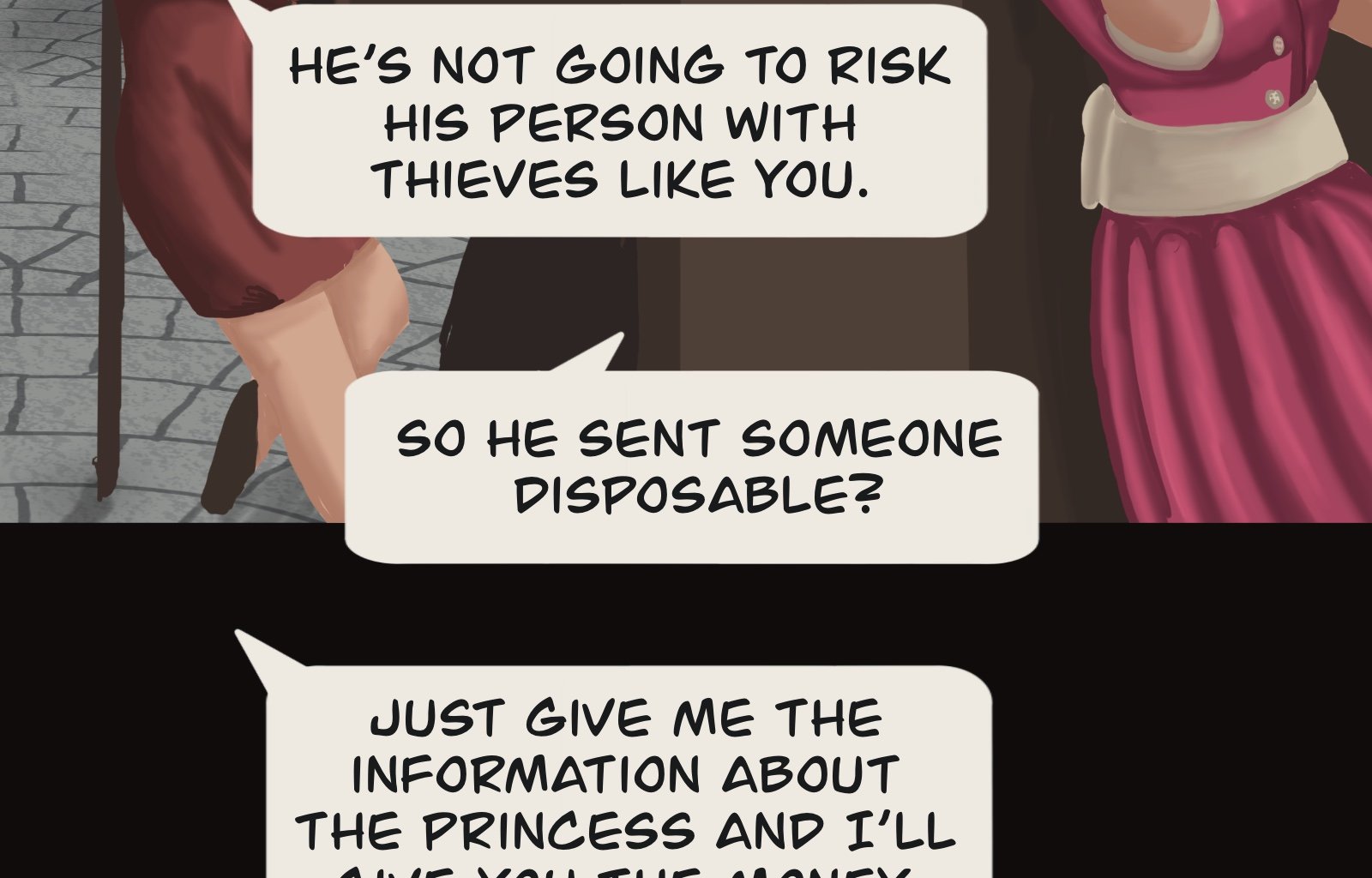 Sage Eyes: The Light Thief - Episode 6, Page 31: The Dress