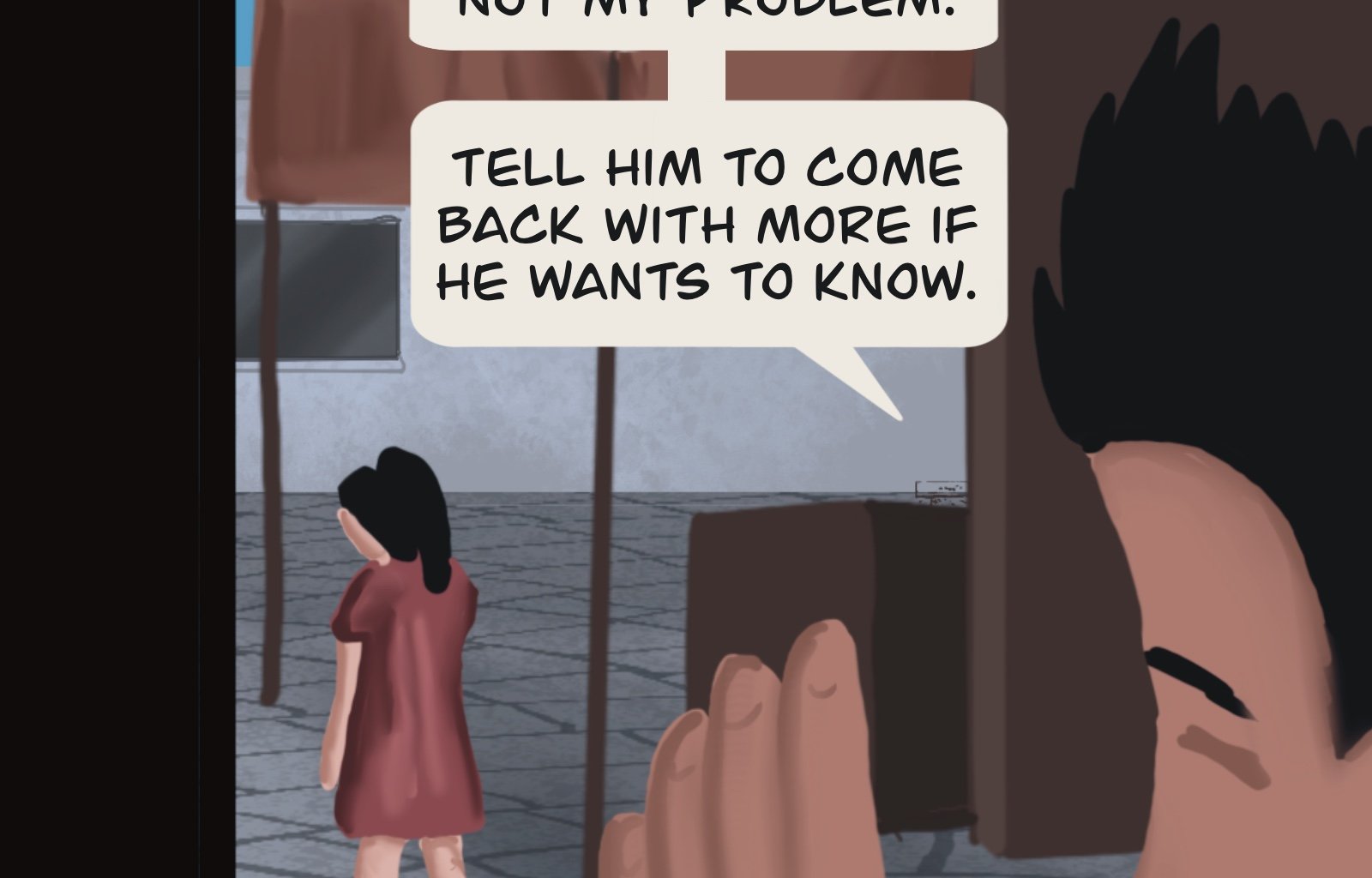 Sage Eyes: The Light Thief - Episode 6, Page 32: The Dress