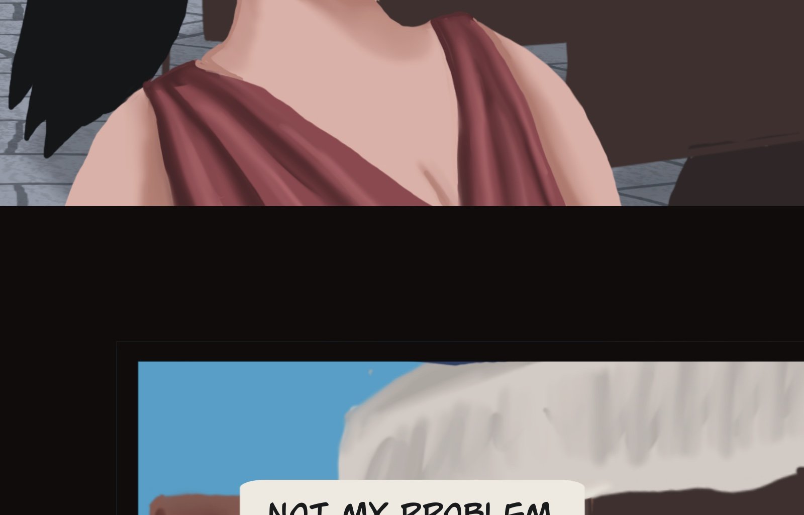 Sage Eyes: The Light Thief - Episode 6, Page 32: The Dress