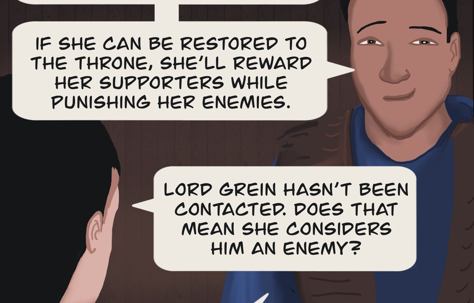 Sage Eyes: The Light Thief - Episode 6, Page 32: The Dress