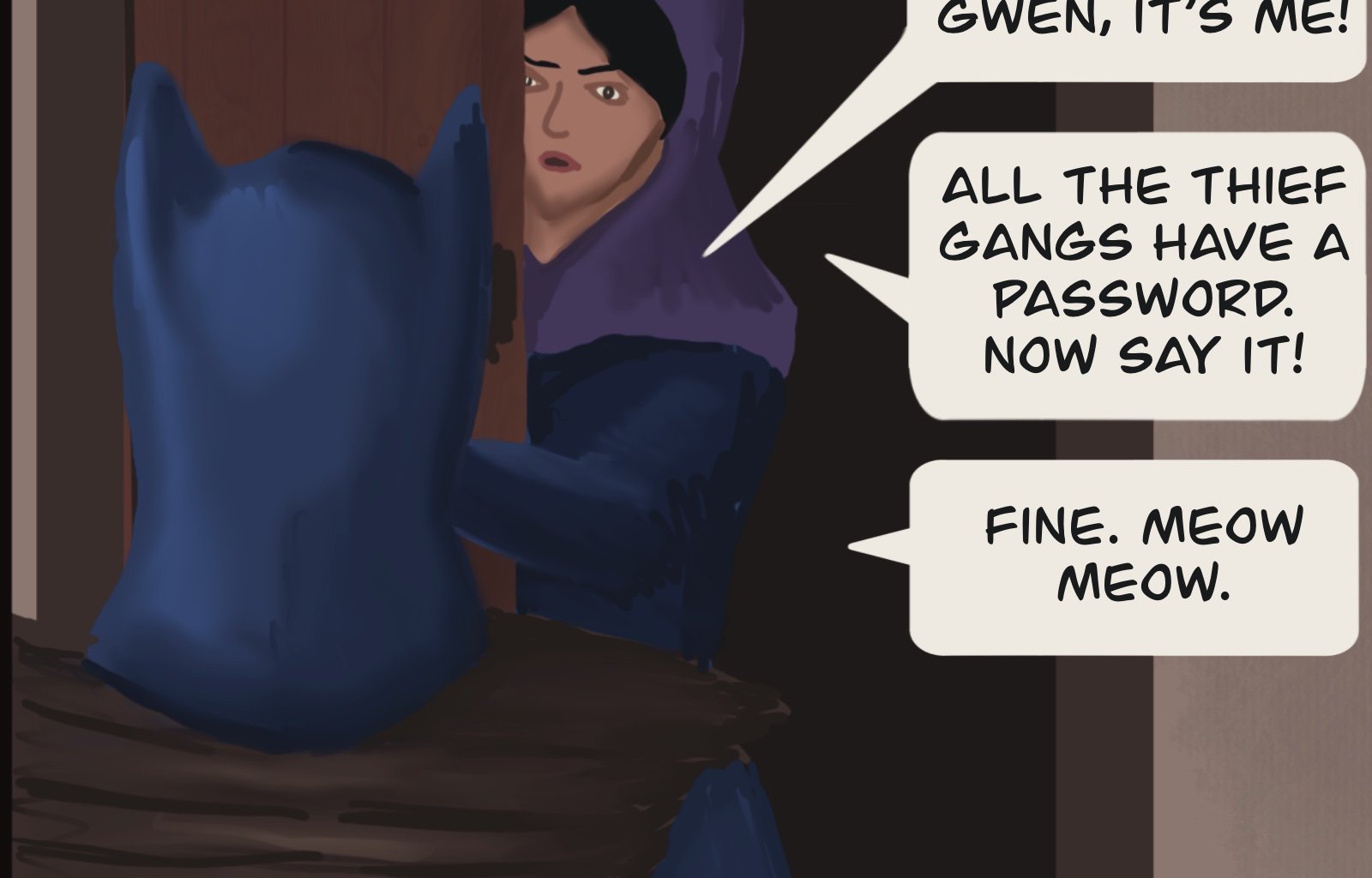 Sage Eyes: The Light Thief - Episode 6, Page 34: The Dress