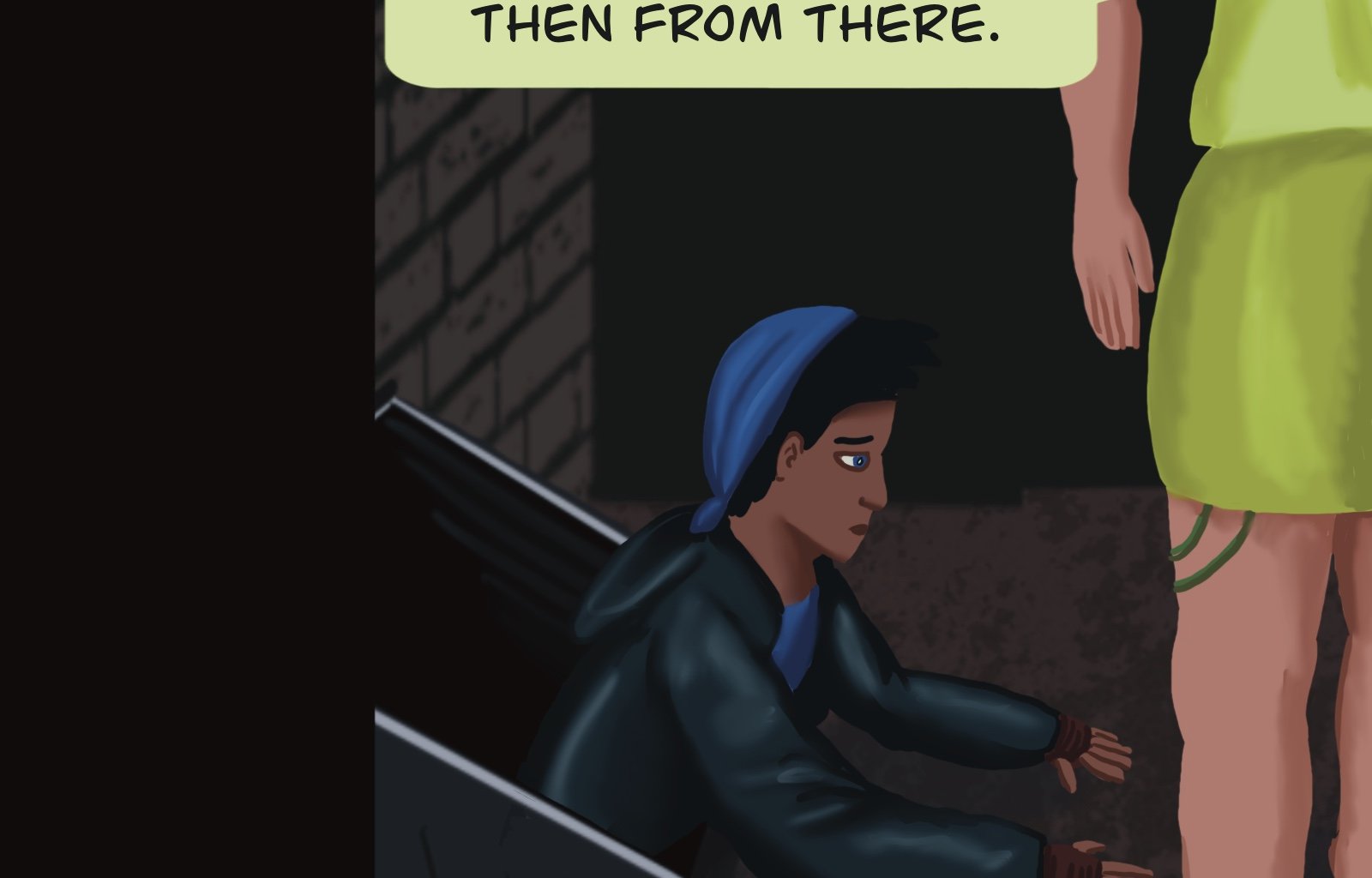 Sage Eyes: The Light Thief - Episode 6, Page 36: The Dress