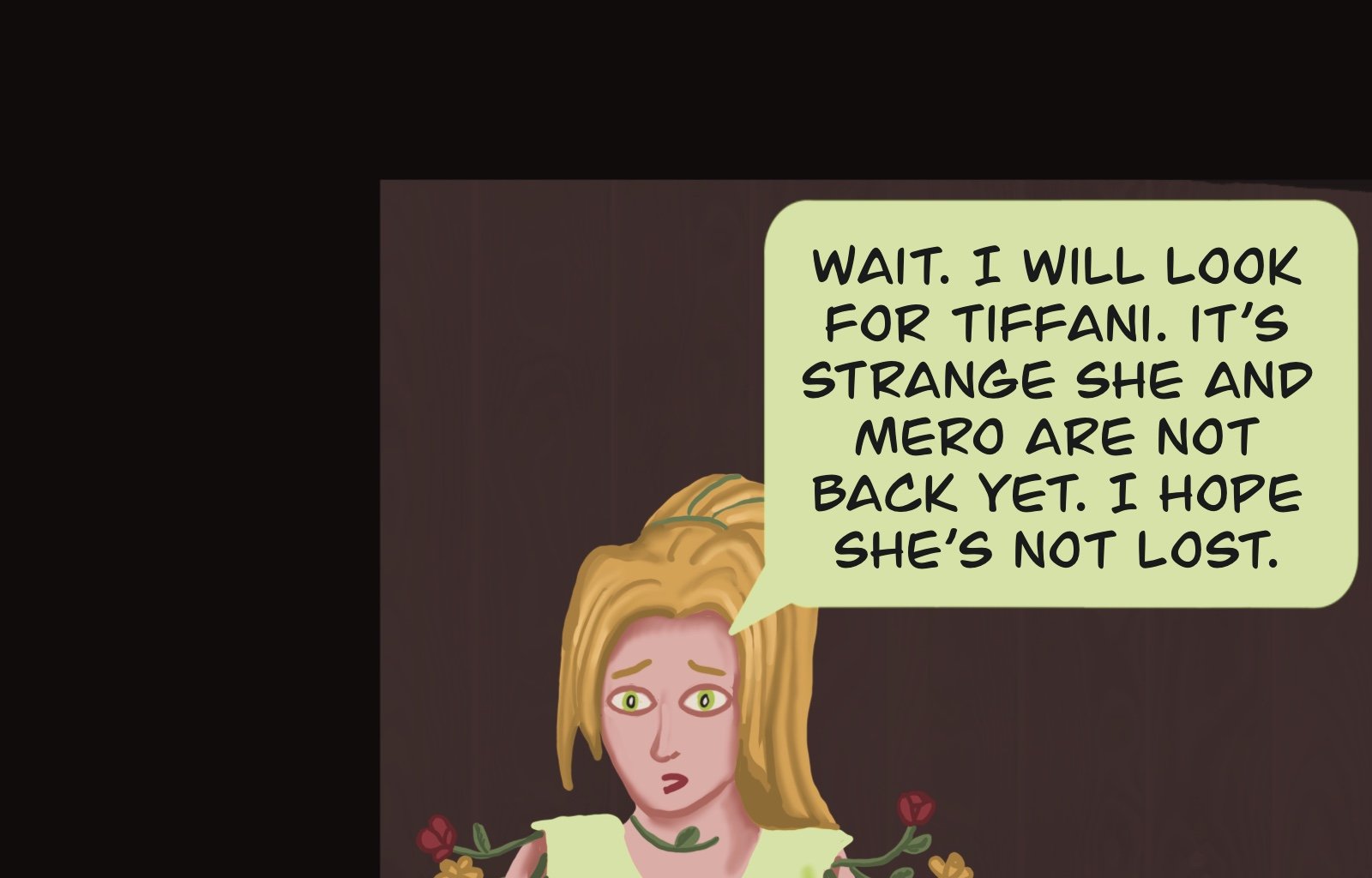 Sage Eyes: The Light Thief - Episode 6, Page 36: The Dress