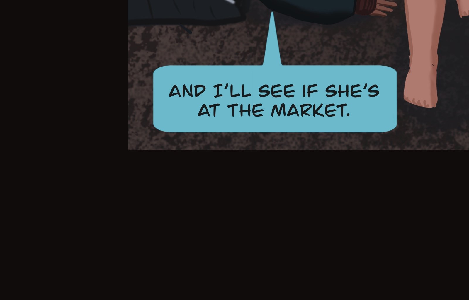 Sage Eyes: The Light Thief - Episode 6, Page 36: The Dress