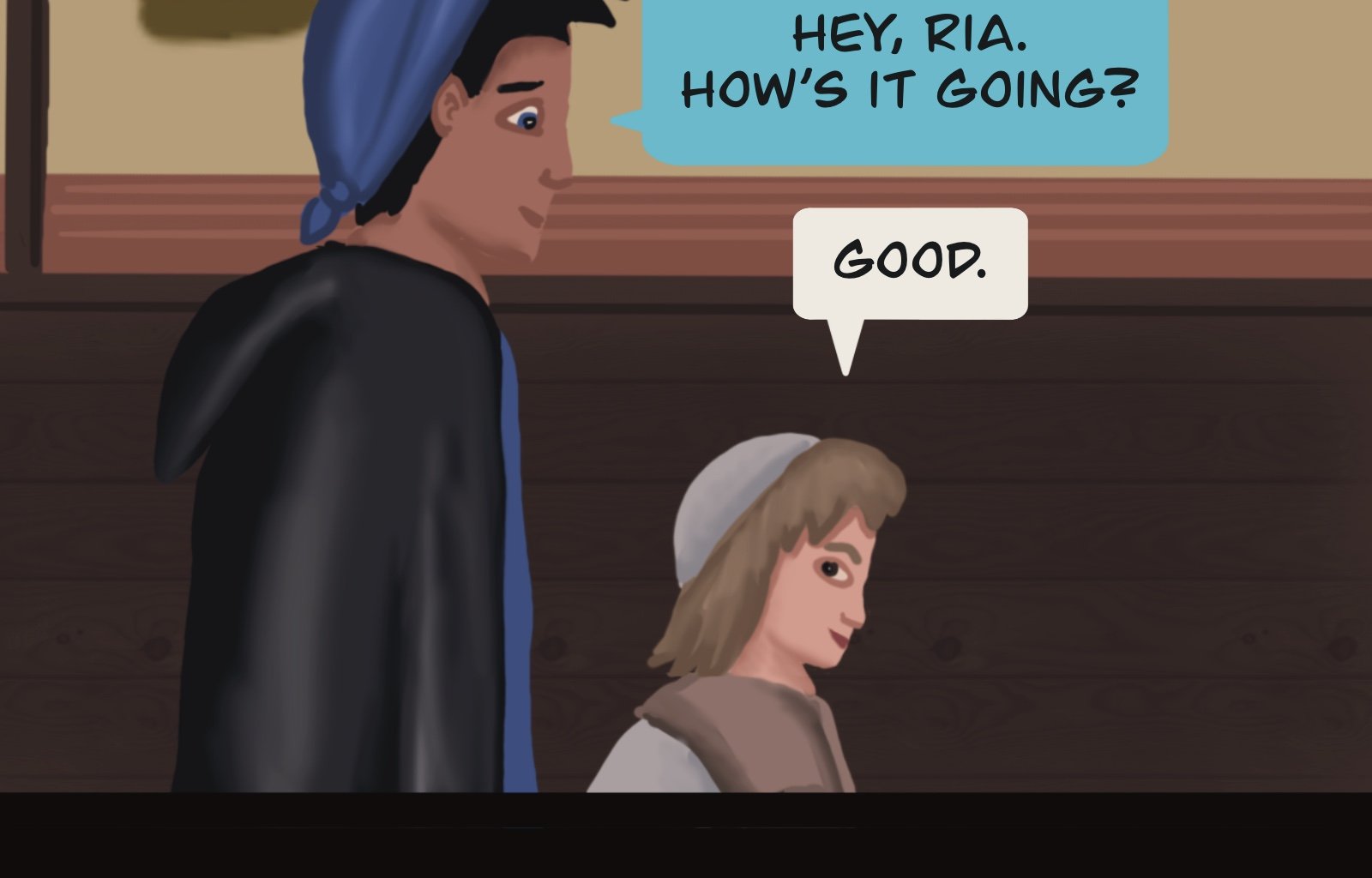 Sage Eyes: The Light Thief - Episode 6, Page 38: The Dress