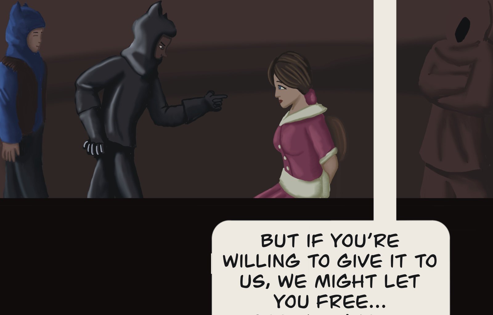 Sage Eyes: The Light Thief - Episode 6, Page 40: The Dress