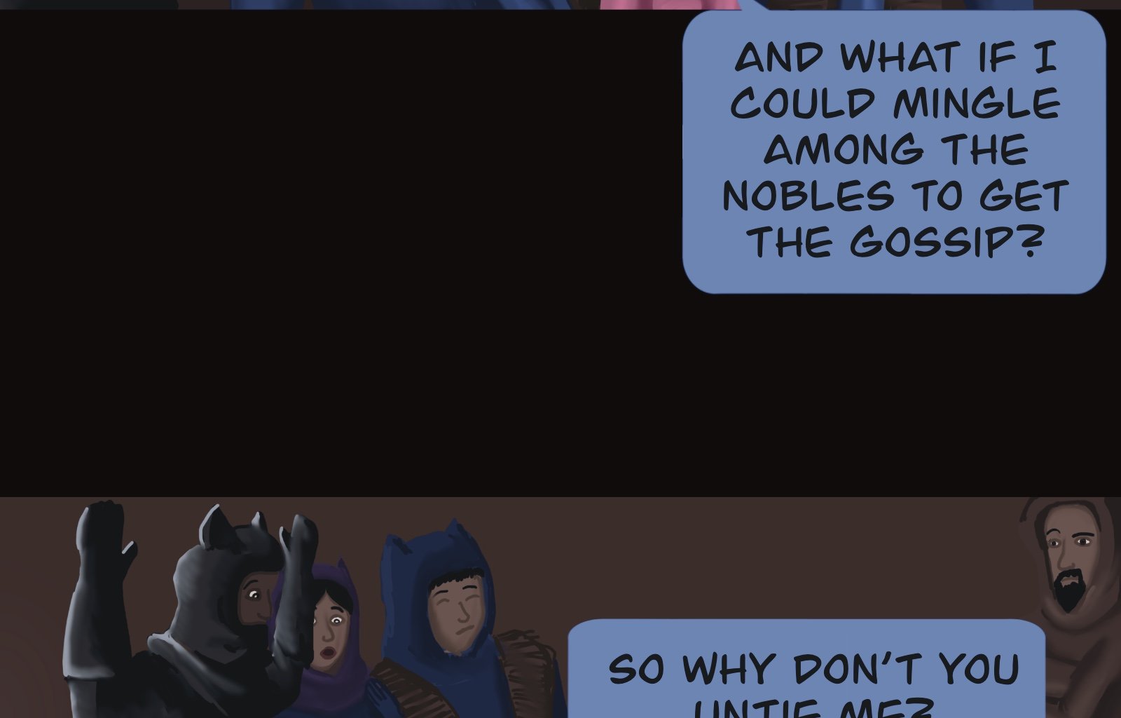 Sage Eyes: The Light Thief - Episode 6, Page 42: The Dress