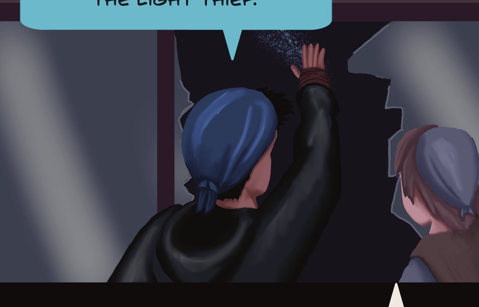 Sage Eyes: The Light Thief - Episode 6, Page 43: The Dress