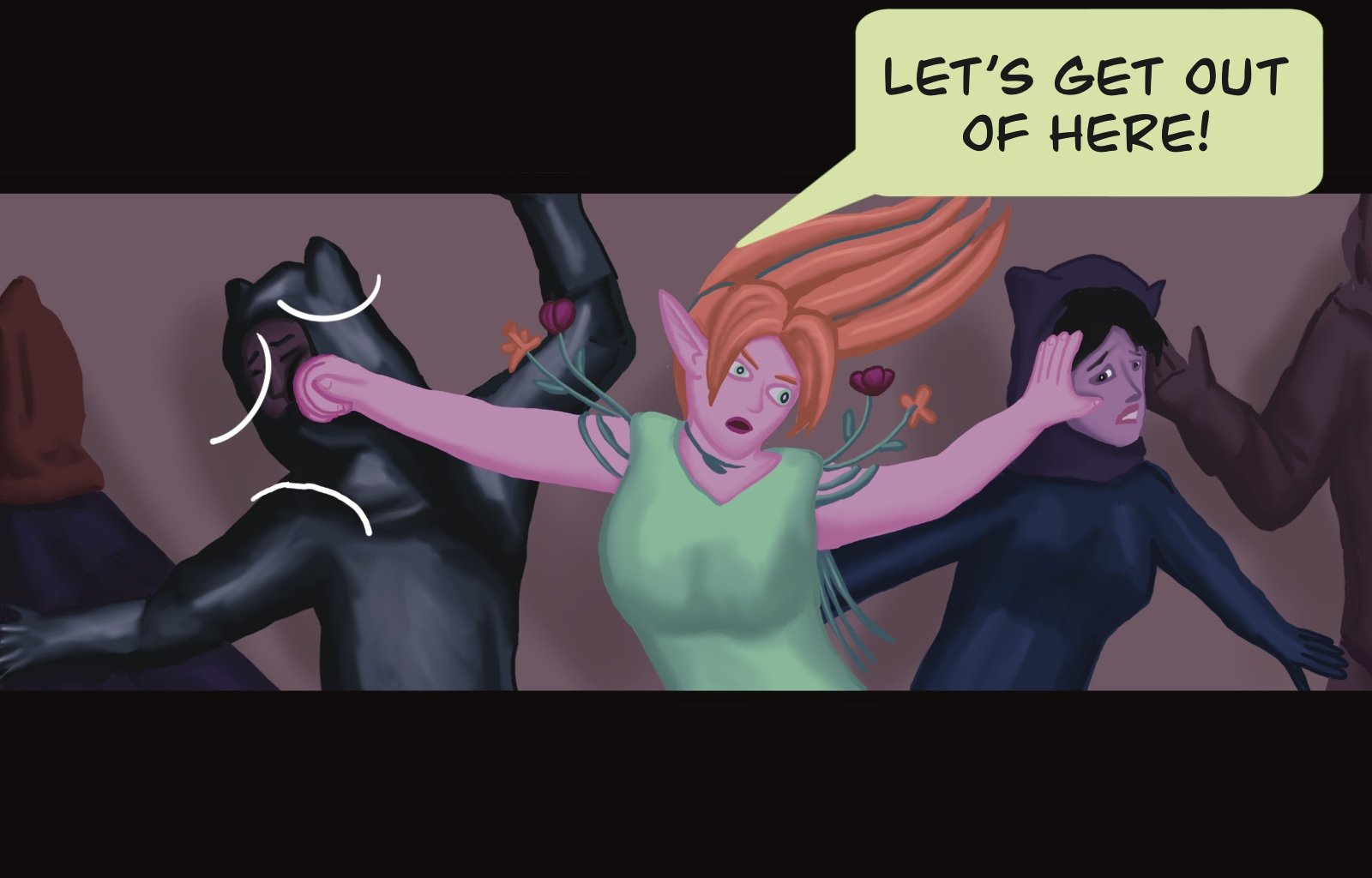 Sage Eyes: The Light Thief - Episode 6, Page 47: The Dress