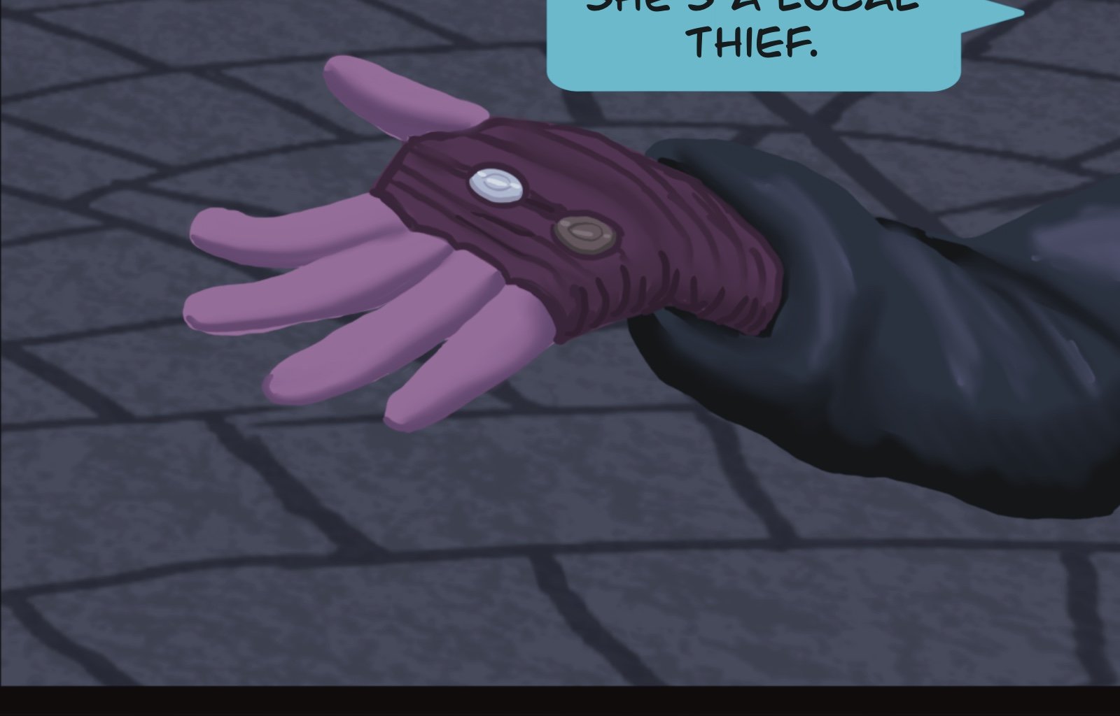 Sage Eyes: The Light Thief - Episode 6, Page 48: The Dress