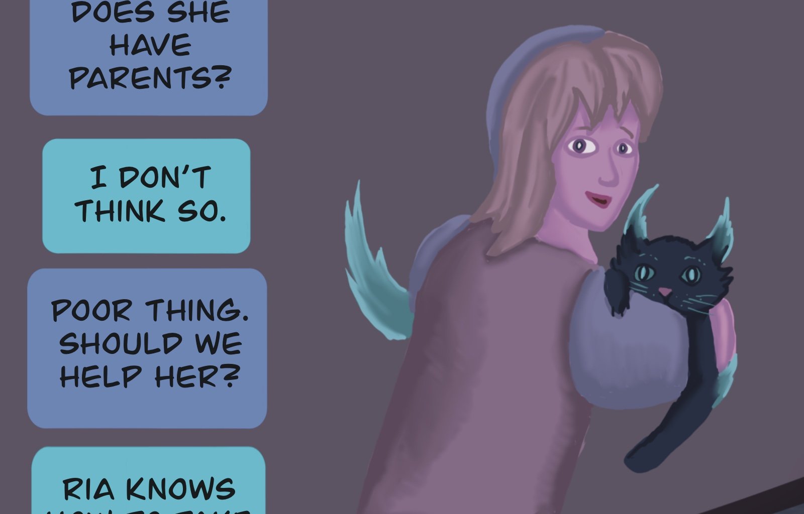 Sage Eyes: The Light Thief - Episode 6, Page 48: The Dress