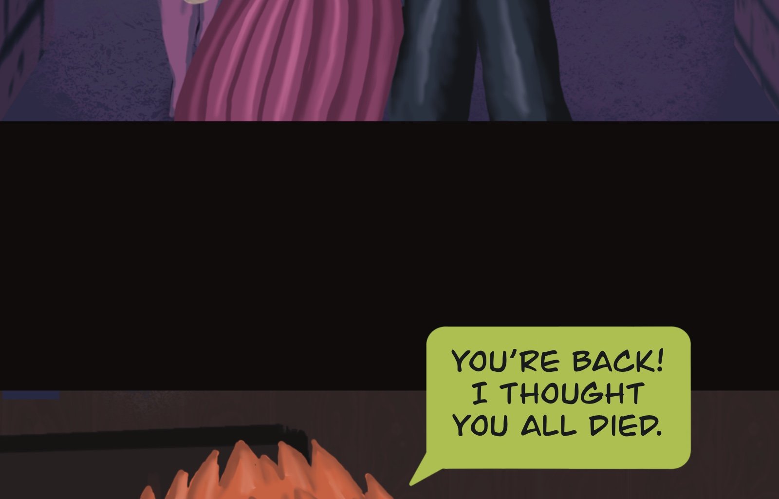 Sage Eyes: The Light Thief - Episode 6, Page 49: The Dress
