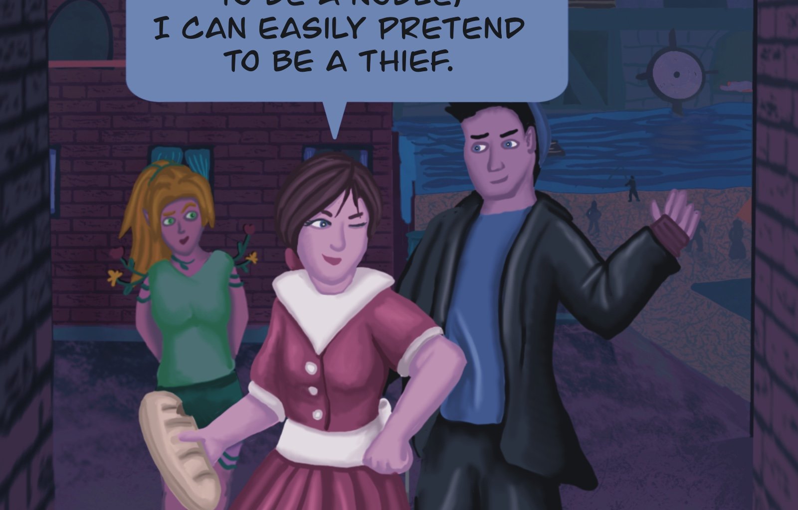 Sage Eyes: The Light Thief - Episode 6, Page 49: The Dress