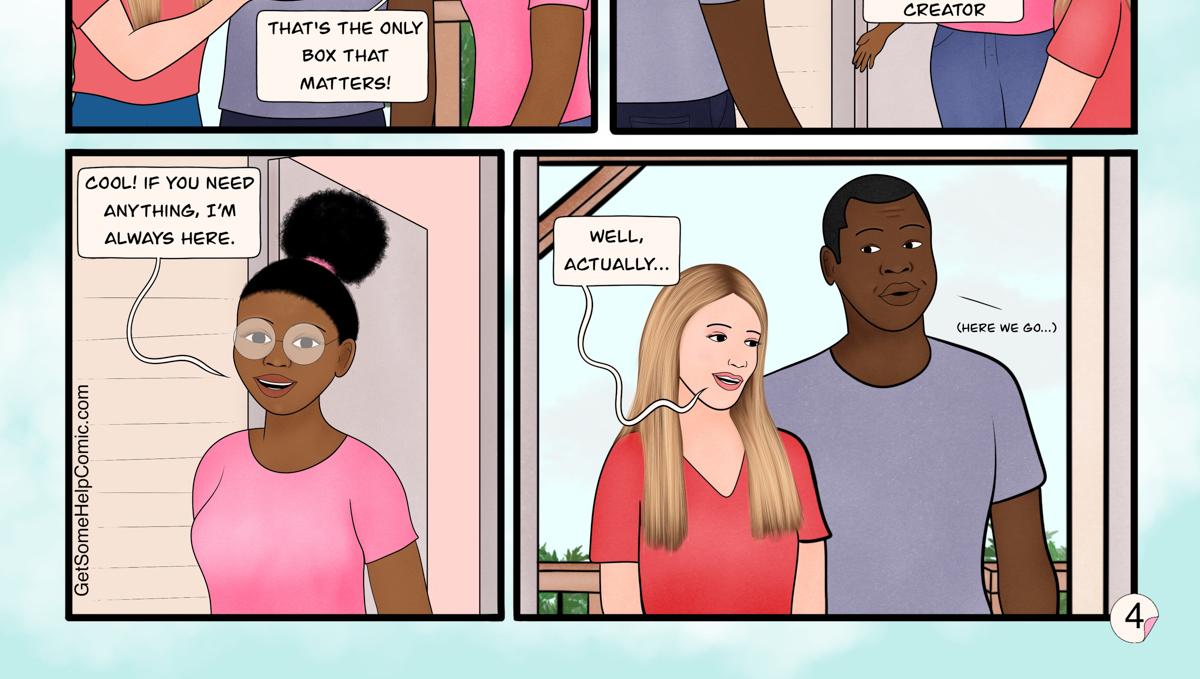 Get Some Help - Episode 28, Page 1: Ch 3 - Page 4