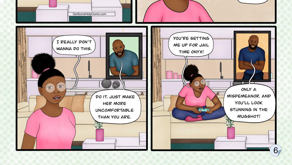 Get Some Help - Episode 30, Page 1: Ch 3 - Page 6