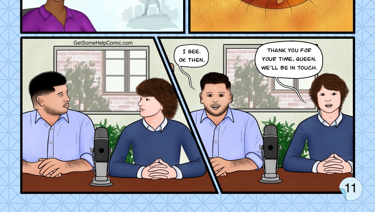 Get Some Help - Episode 35, Page 1: Ch 3 - Page 11