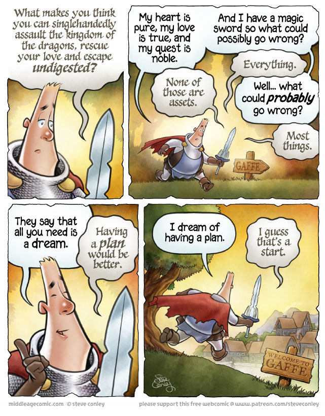 The Middle Age - Episode 27, Page 1: Episode 27