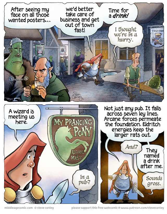 The Middle Age - Episode 28, Page 1: Episode 28