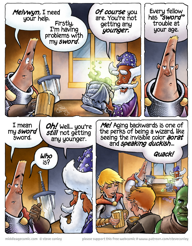 The Middle Age - Episode 33, Page 1: Episode 33