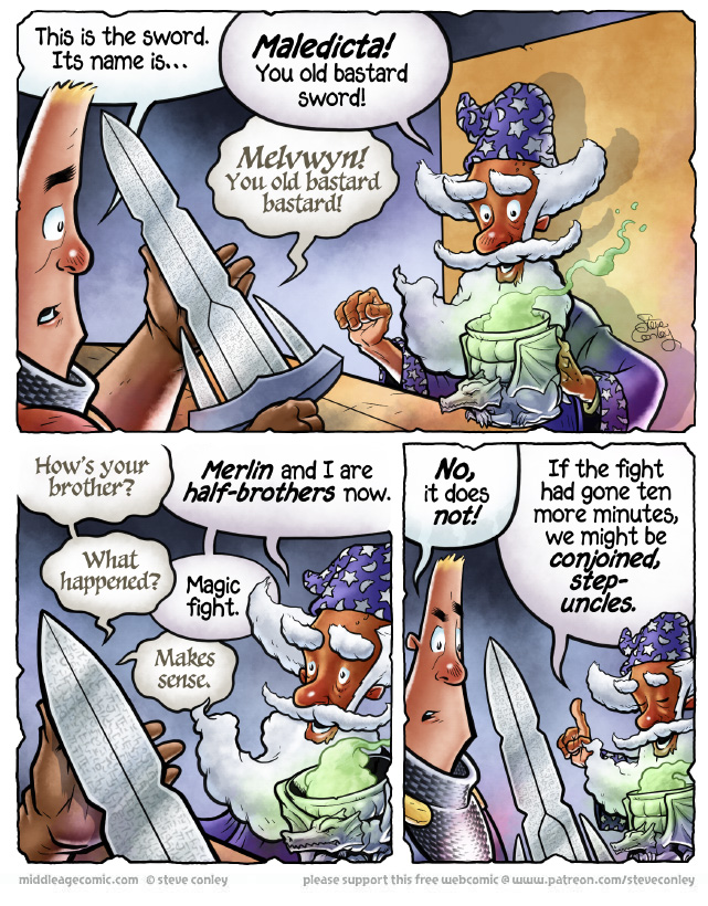 The Middle Age - Episode 34, Page 1: Episode 34