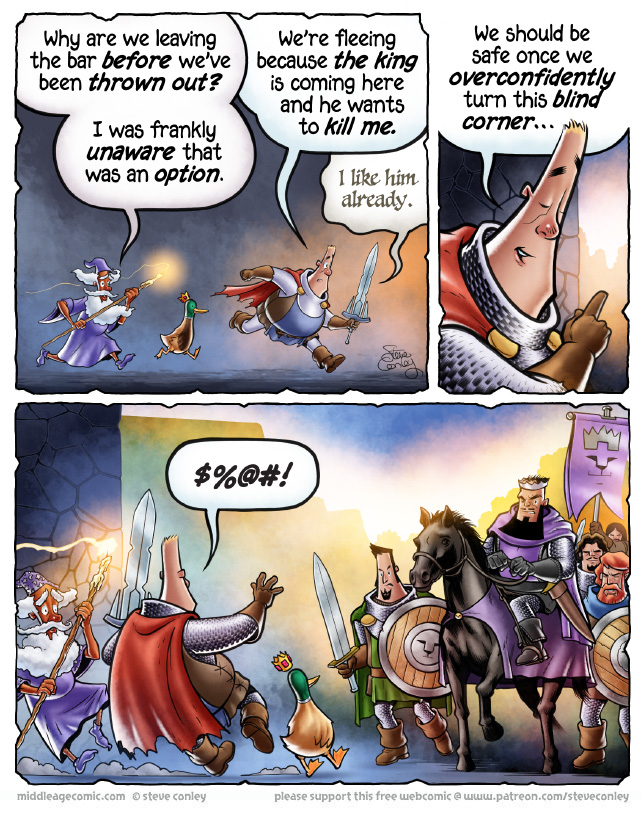 The Middle Age - Episode 39, Page 1: Episode 39