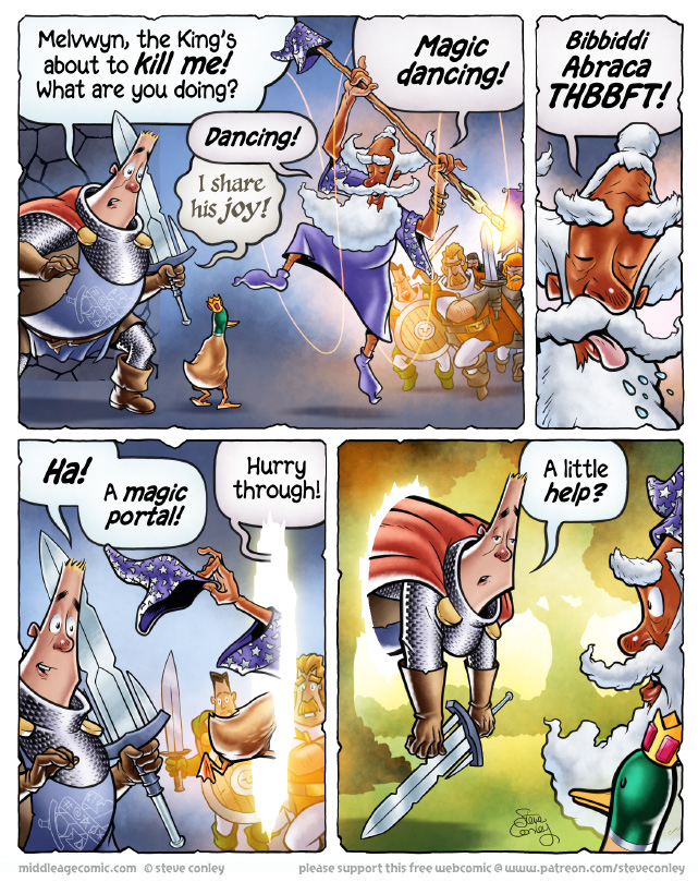 The Middle Age - Episode 40, Page 1: Episode 40